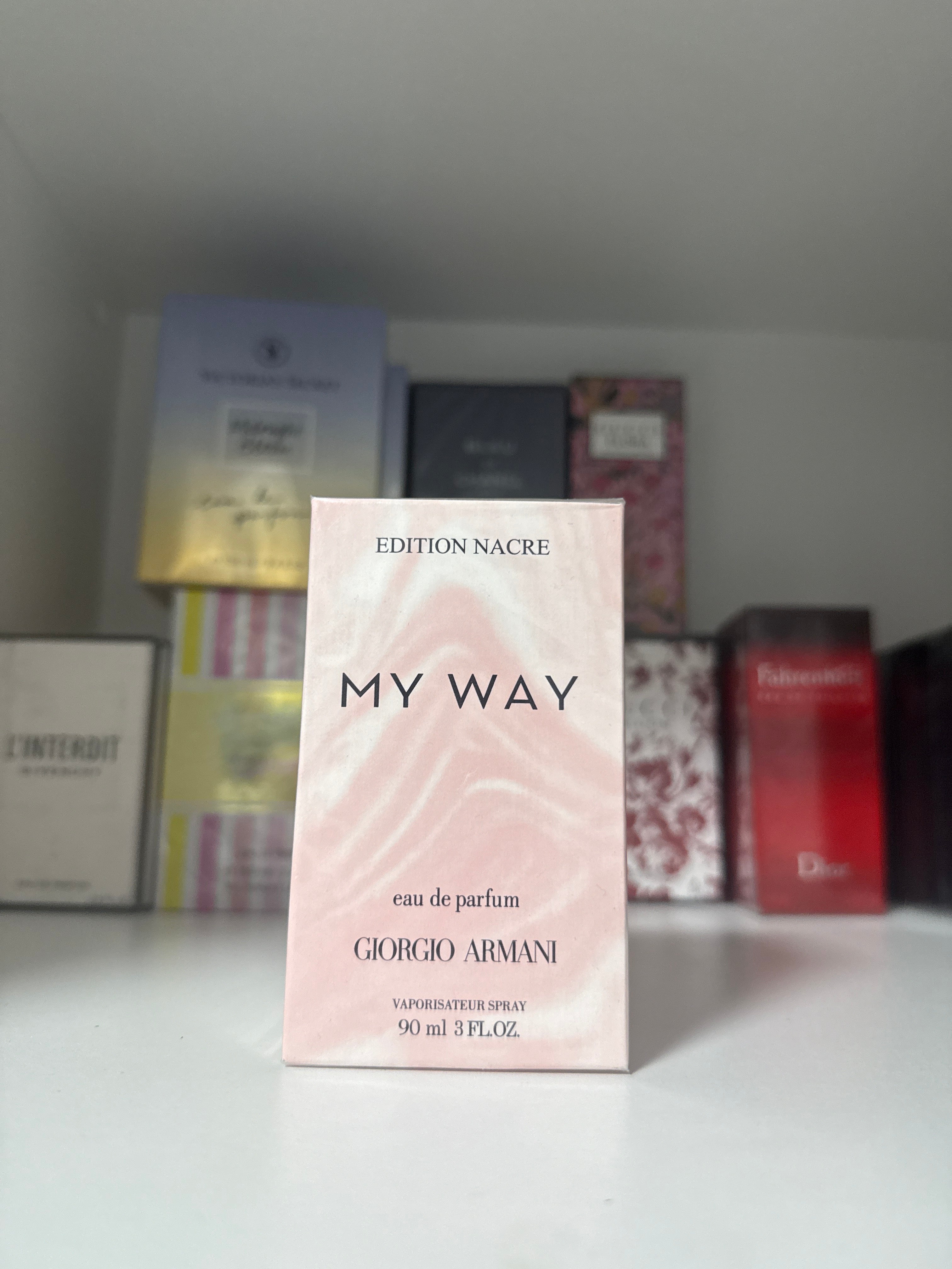 My Way armani edition nacre